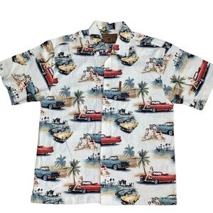 North River Outfitters Men’s Classic Car Button Down size M NWOT